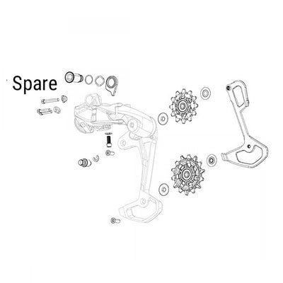 Sram Apex XPLR AXS eTap Pulley Set