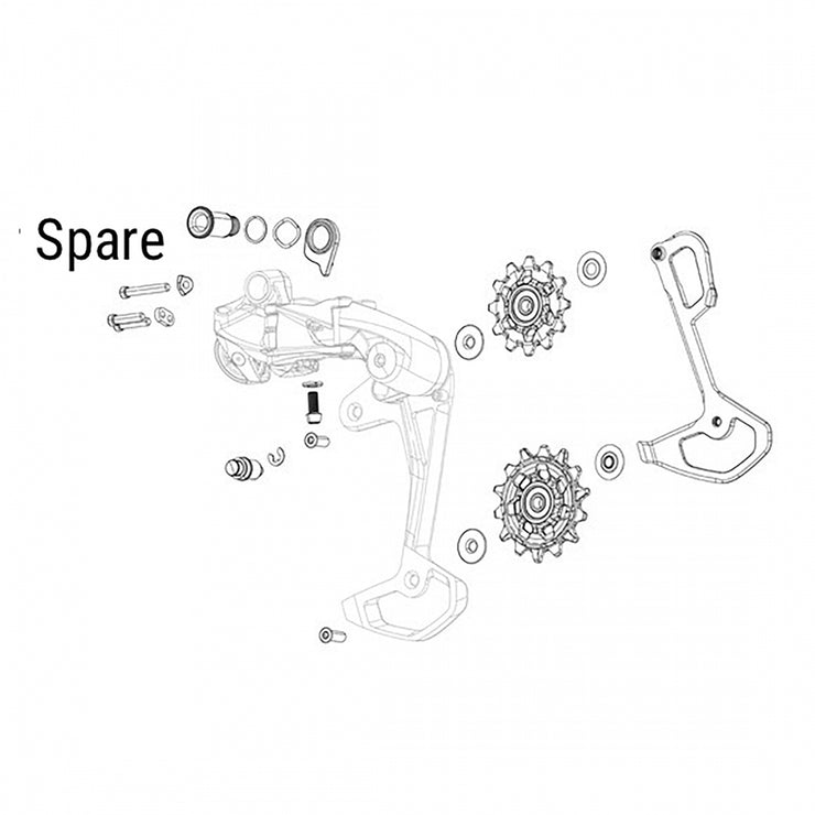 Sram Apex XPLR AXS eTap Pulley Set