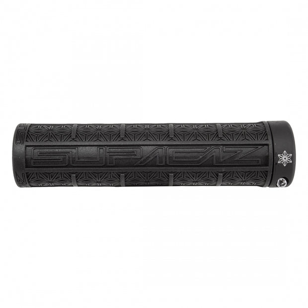 SUPACAZ - GRIPS SUPACAZ LOCKON GRIZIPS 135mm BK/BK