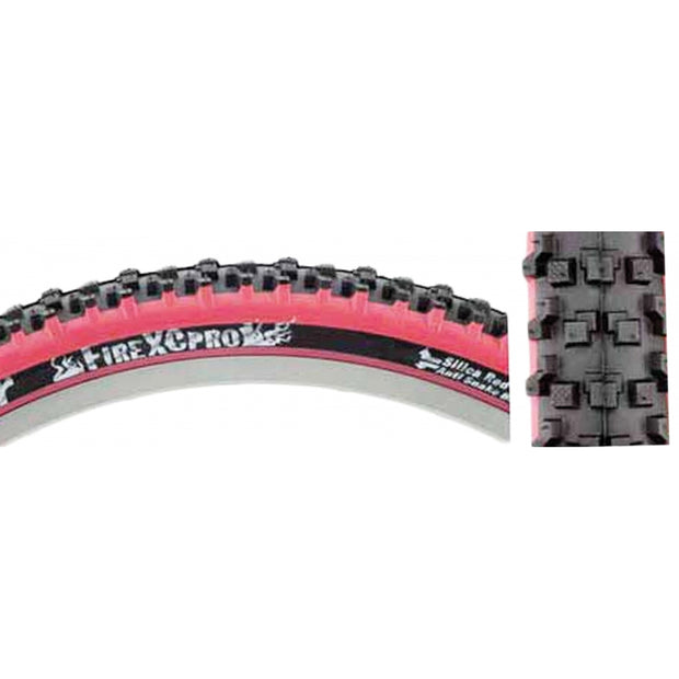 PANARACER - TIRE PAN FIRE XC PRO 26x2.1 FOLD TBLS BK/RD/BK