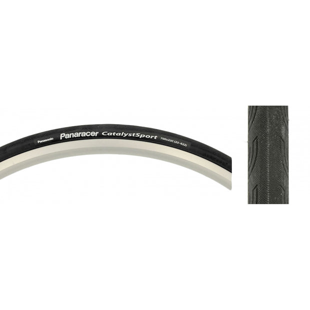 PANARACER - TIRE PAN CATALYST SPORT 700x23 WIRE BK/BK