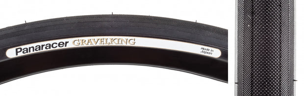 PANARACER - TIRE PAN GRAVELKING 700x23 FOLD BK/BK