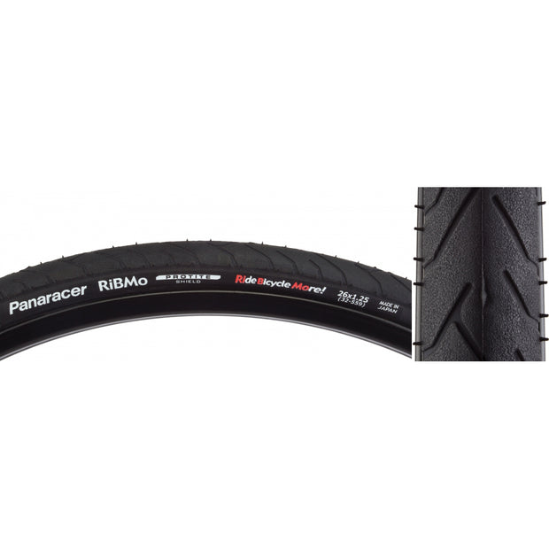 PANARACER - TIRE PAN RiBMO PROTITE 26x1.25 WIRE BK/BK