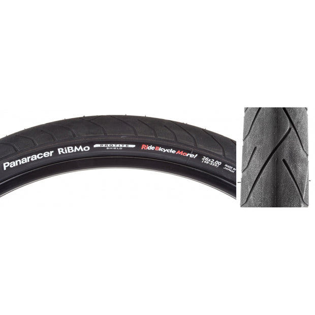 PANARACER - TIRE PAN RiBMO PROTITE 26x2.0 WIRE BK/BK