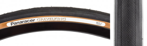 PANARACER - TIRE PAN GRAVELKING 27.5x1.9 (650Bx48) FOLD TBLS BK/BN