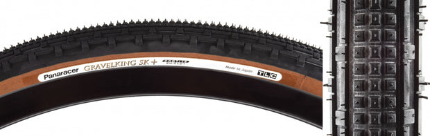 PANARACER - TIRE PAN GRAVELKING SK+ 700x50 FOLD TBLS BK/BN