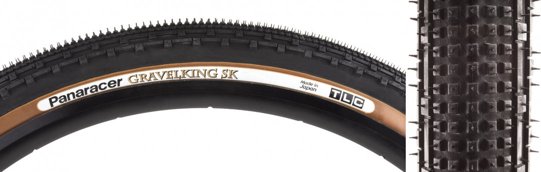 PANARACER - TIRE PAN GRAVELKING SK 27.5x2.1 (650Bx53) FOLD TBLS BK/BN