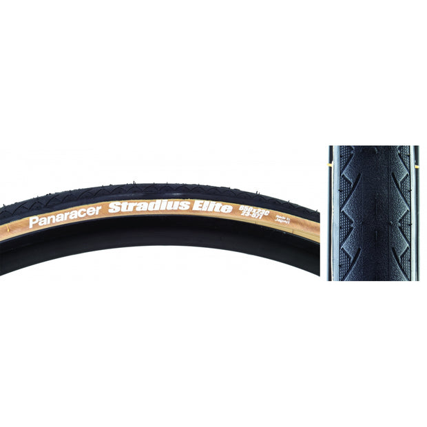 PANARACER - TIRE PAN STRADIUS ELITE 650Cx23 WIRE BK/SK