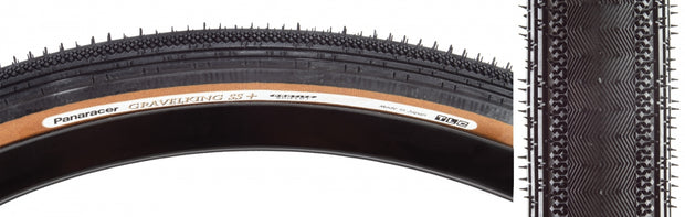 PANARACER - TIRE PAN GRAVELKING SS+ 700x28 BK/BN FOLD