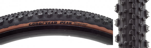 GOODYEAR - TIRE GOODYEAR PEAK ULTIMATE 700x40 BK/TAN FOLD TC/DAT/MWL/E25