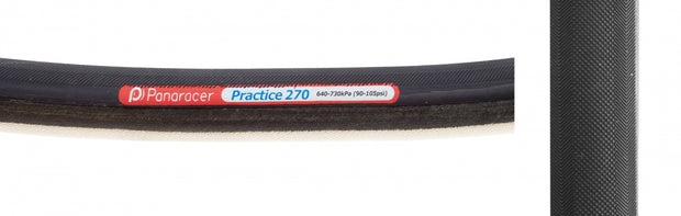 PANARACER - TIRE TUBULAR PAN PRACTICE 700x22.5 BK/BK 42mm REMOVABLE VALVE FOLD