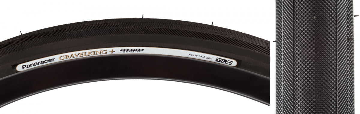 Pan High Rim PANARACER - TIRE PAN GRAVELKING+ 700x26 FOLD BK/BK – (ME•CHAN•IC ...