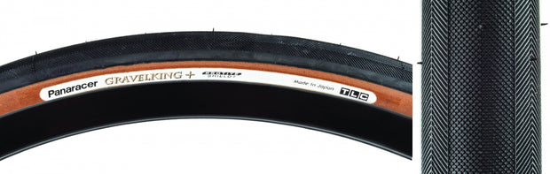 PANARACER - TIRE PAN GRAVELKING+ 700x28 FOLD BK/BN