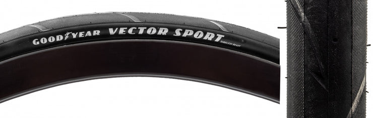 GOODYEAR - TIRE GOODYEAR VECTOR SPORT 700x28 BK FOLD TR/HP/DUAL/RSH