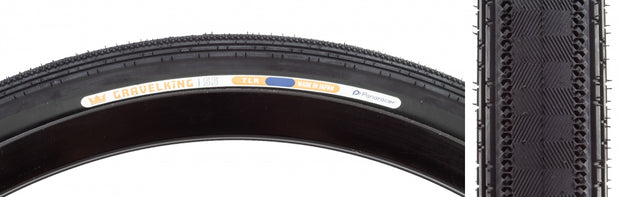 PANARACER - TIRE PAN GRAVELKING SS 700x28 FOLD BK/BK (O)