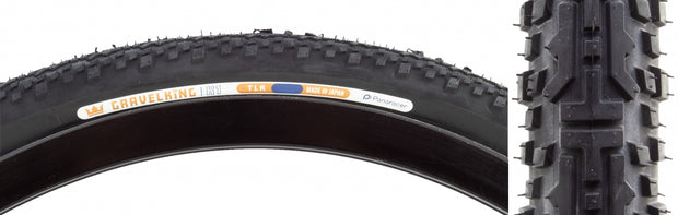 PANARACER - TIRE PAN GRAVELKING X1 700x35 FOLD TBLS BK/BK