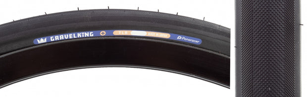 PANARACER - TIRE PAN GRAVELKING+ 700x30 FOLD TBLS BK/BK (O)