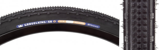 PANARACER - TIRE PAN GRAVELKING SK+ 700x35 FOLD TBLS BK/BK (O)