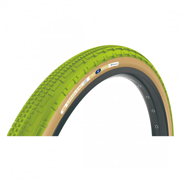 PANARACER - TIRE PAN GRAVELKING SK 700x40 FOLD TBLS GN(MATCHA)/BN