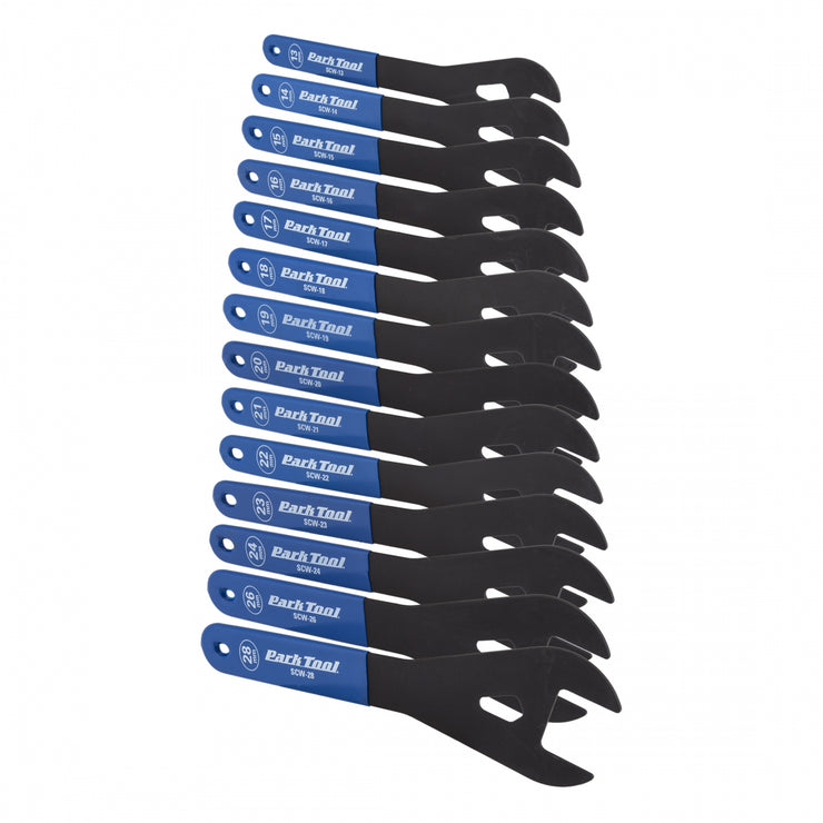 PARK TOOL - TOOL HUB CONE WRENCH SCW-SET.3 PARK SETOF 14 WRENCHES