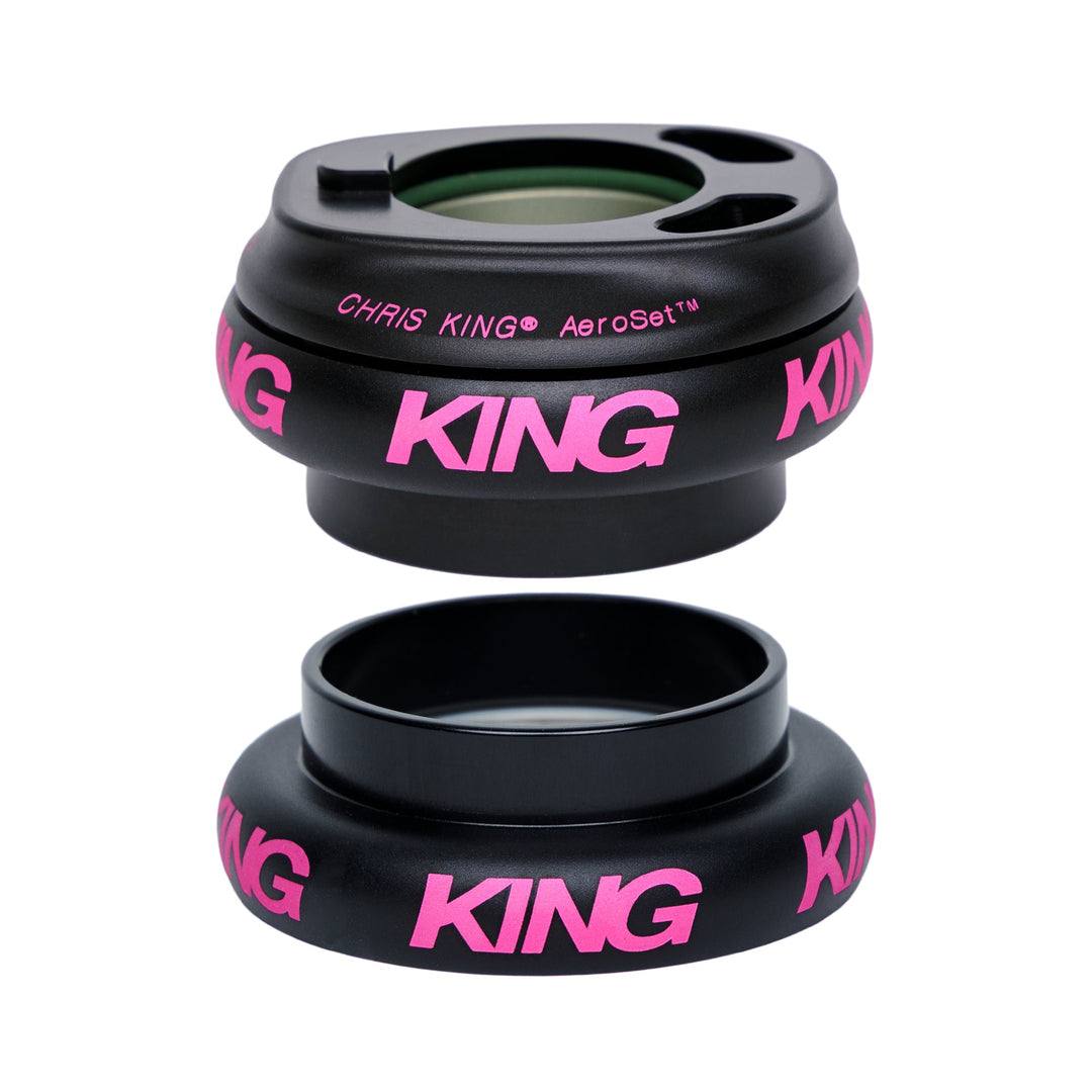 Chris King AeroSet 3 - Two Tone Black Punch