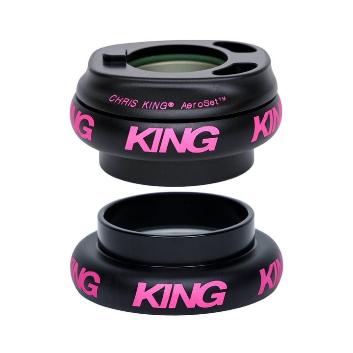 Chris King AeroSet 3 - Two Tone Black Punch