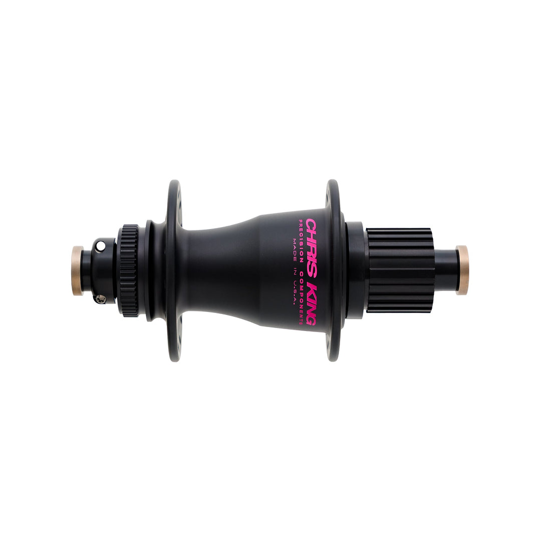 Chris King Boost Centerlock Rear - Two Tone Black Punch