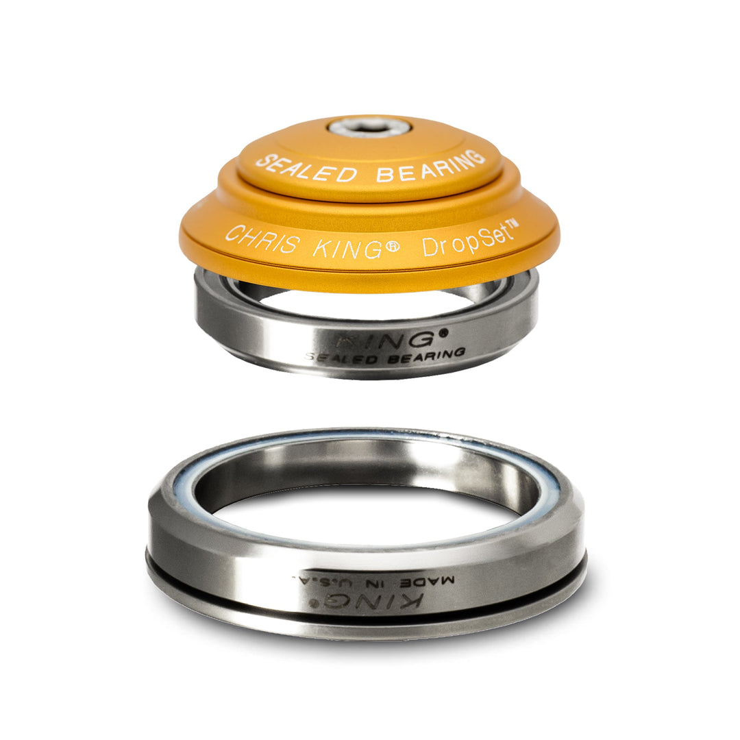 Chris King DropSet 2 - Matte Gold 50th