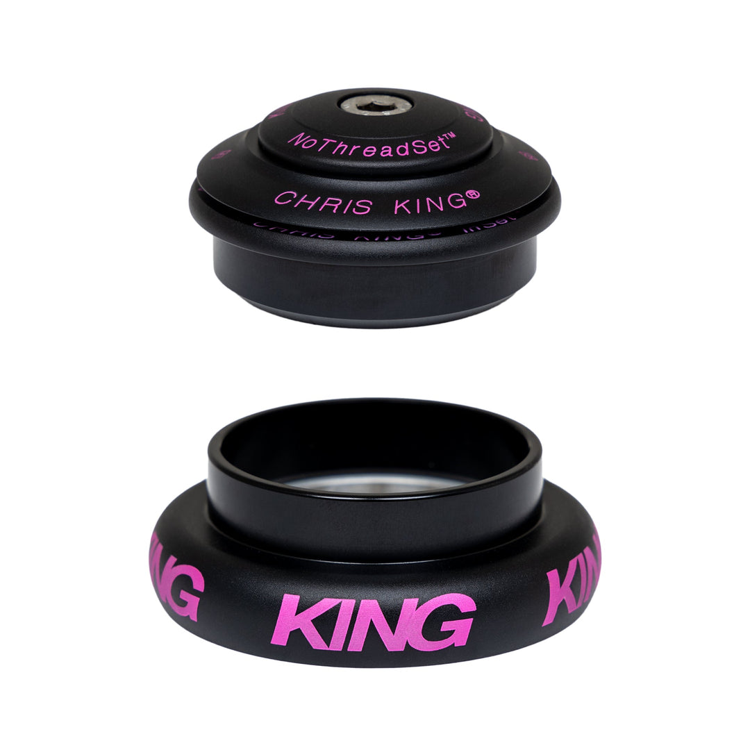 Chris King InSet 7 - Two Tone Black Punch