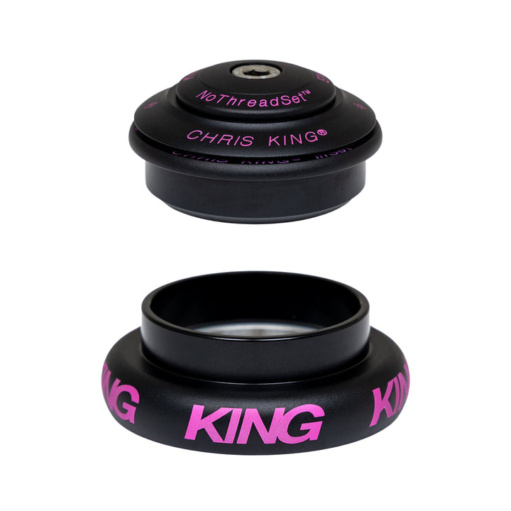 Chris King InSet 7 - Two Tone Black Punch