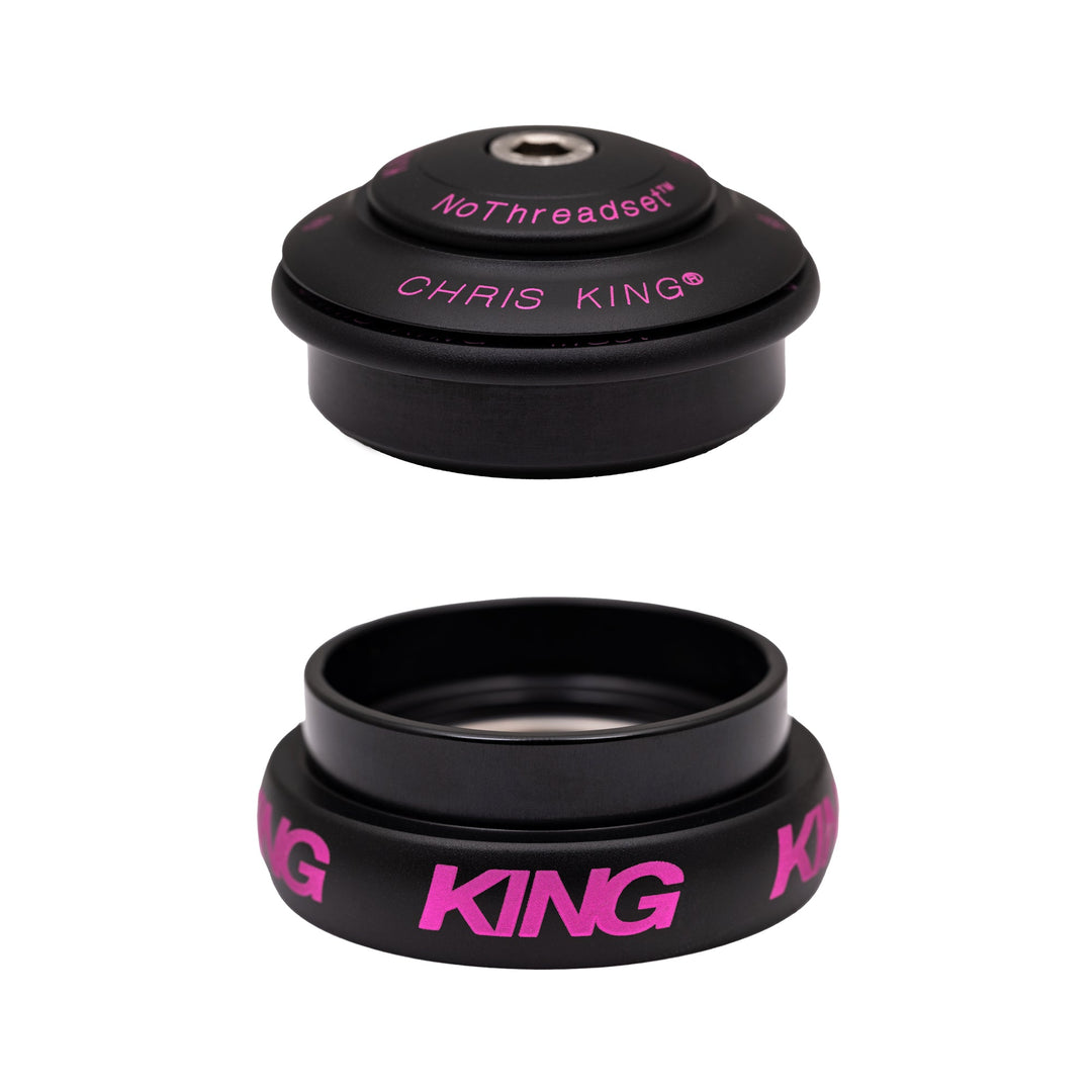 Chris King InSet 8 - Two Tone Black Punch