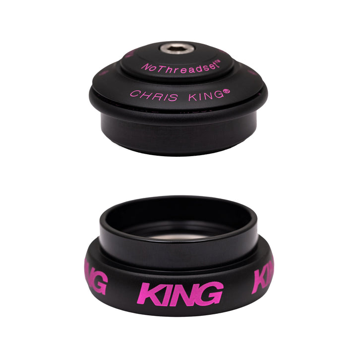Chris King InSet 8 - Two Tone Black Punch