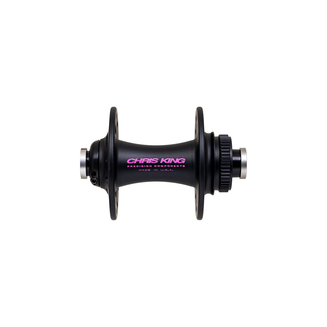 Chris King R45D Centerlock Front - Two Tone Black Punch