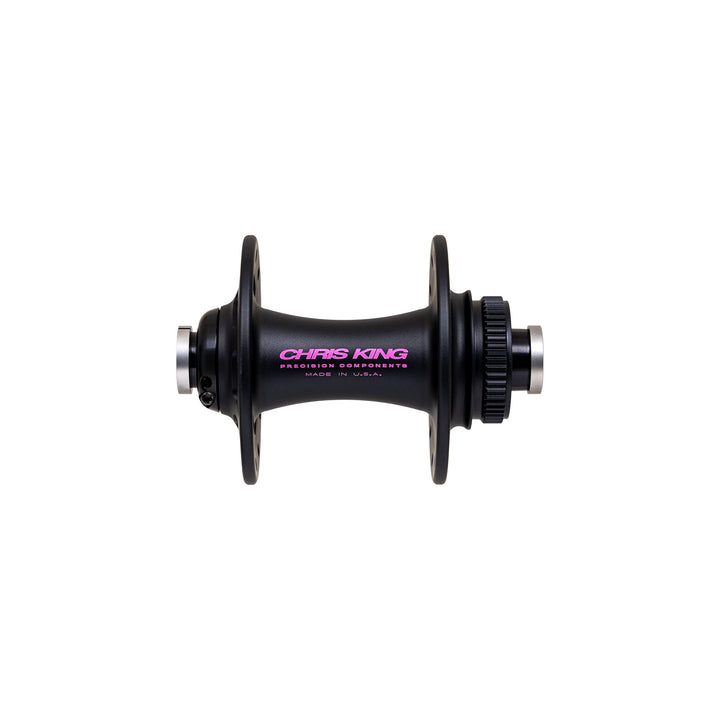 Chris King R45D Centerlock Front - Two Tone Black Punch