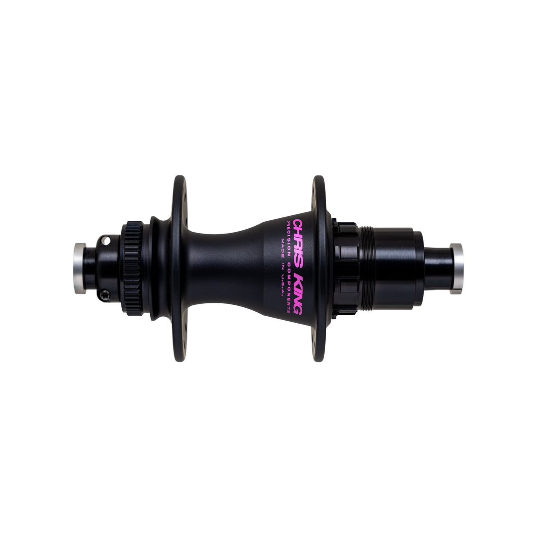 Chris King R45D Centerlock Rear - Two Tone Black Punch