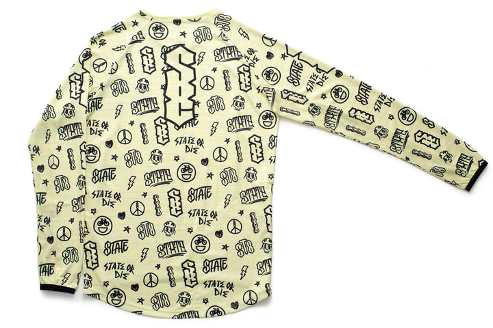 State Bicycle Co. - "Cool S" All-Road Jersey - Long Sleeve Tech-T