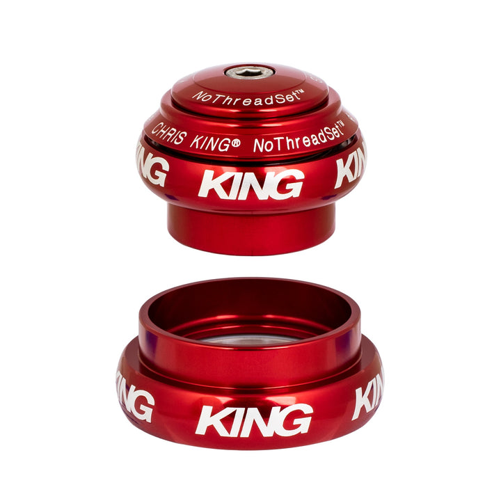 Chris King Tapered NoThreadSet EC34|EC44 1-1/4" - Red