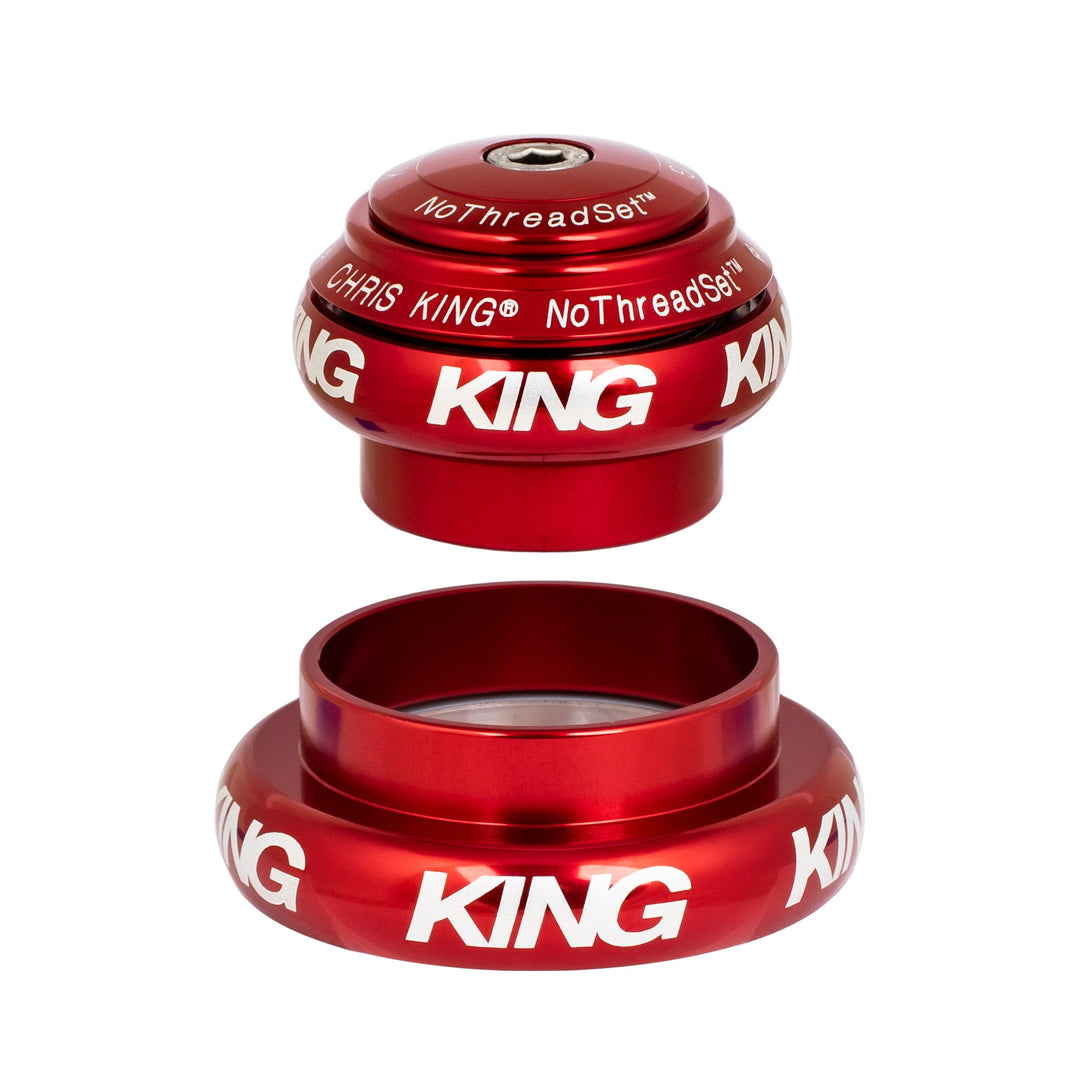 Chris King Tapered NoThreadSet EC34|EC44 1-1/2" - Red