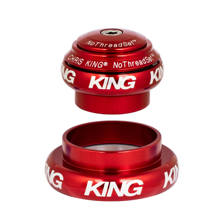 Chris King Tapered NoThreadSet EC34|EC44 1-1/2" - Red