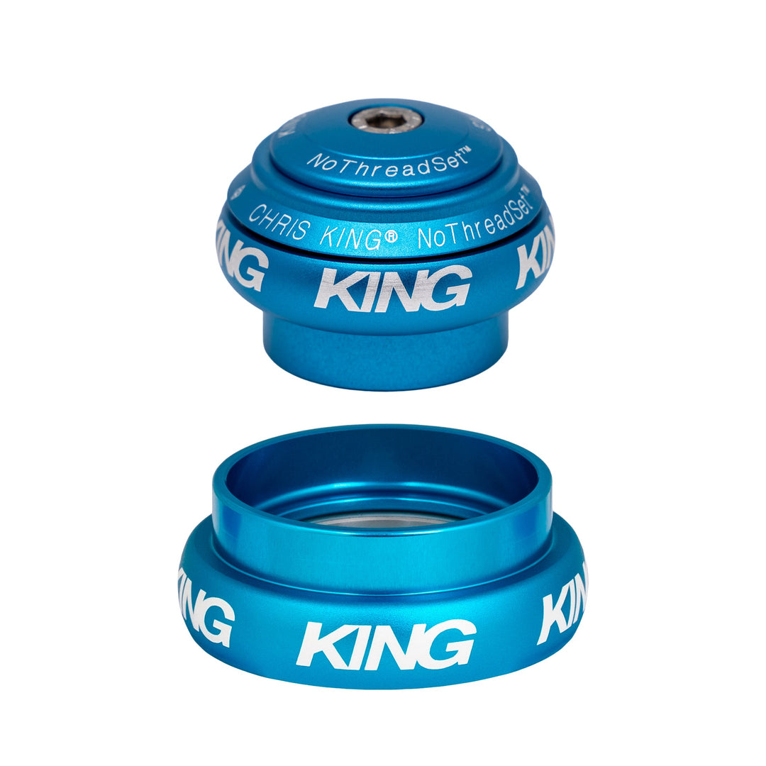 Chris King Tapered NoThreadSet EC34|EC44 1-1/4" - Matte Turquoise