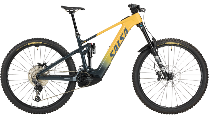 Notch C Deore 12 Ebike - Slate / Apricot