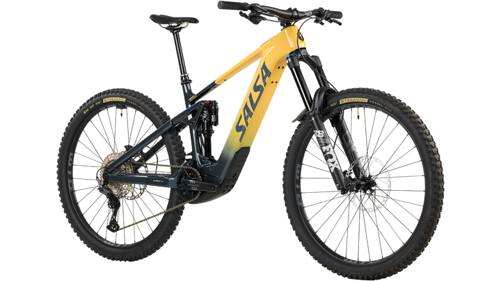 Notch C GX AXS Transmission Ebike - Black / Walnut