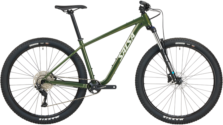 Salsa Rangefinder Deore 10 29 Bike - Dark Moss Green