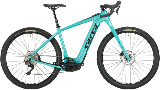 Tributary C GRX 820 Ebike - Dark Pine/Terracotta