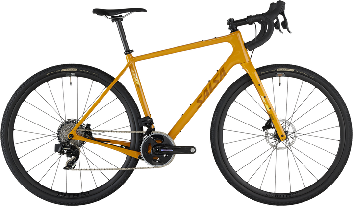 Salsa Warbird C Force AXS Wide Bike - Gloss Black