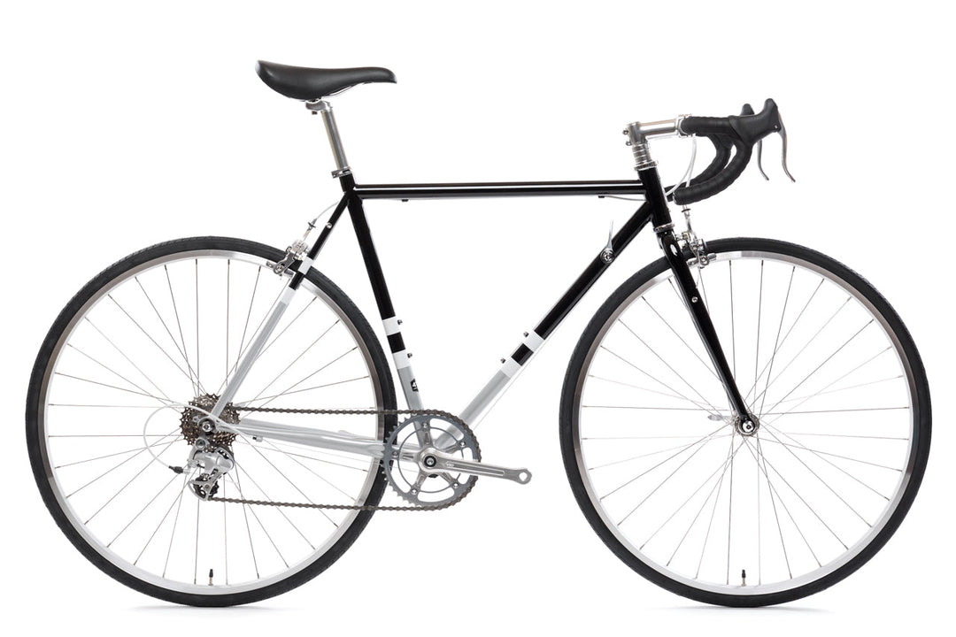 4130 Road 8-Speed - Black & Metallic