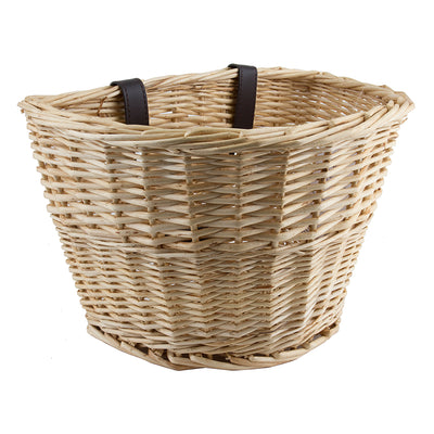 Classic Willow Bicycle Basket