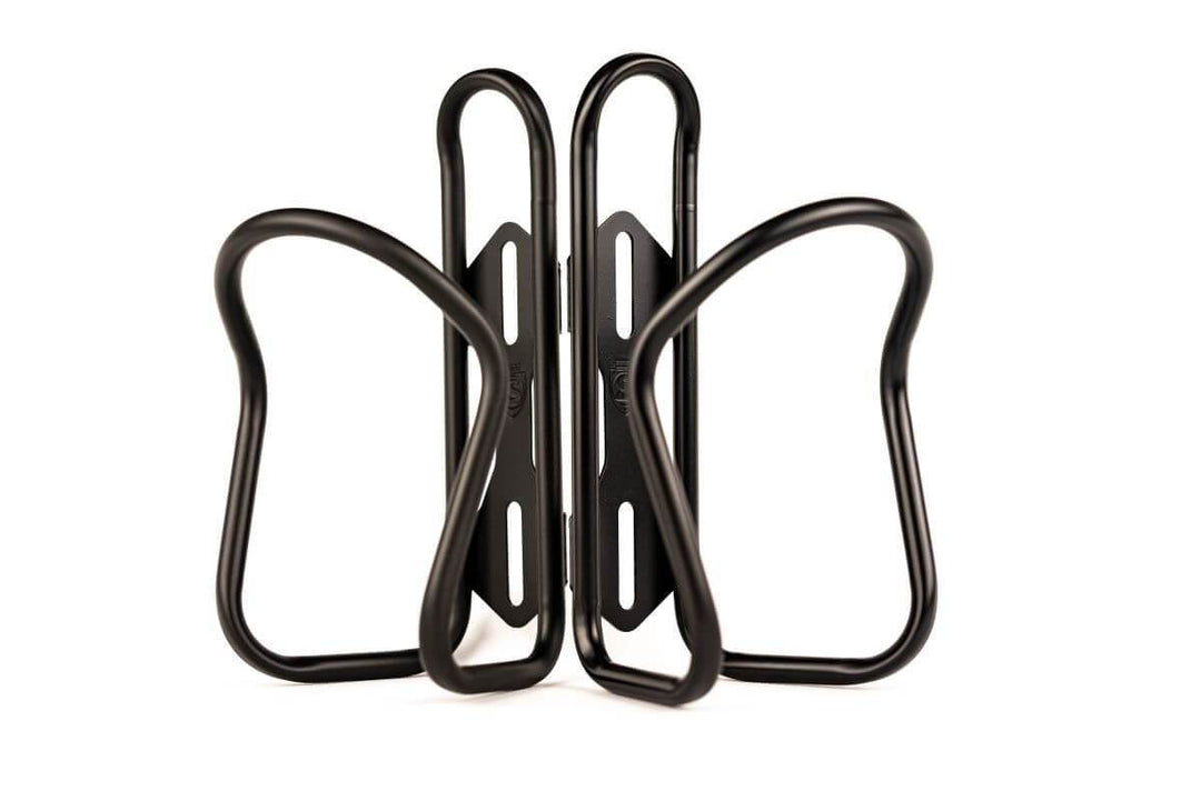 SILCA SICURO TITANIUM BOTTLE CAGE - BLACK CERAKOTE EDITION